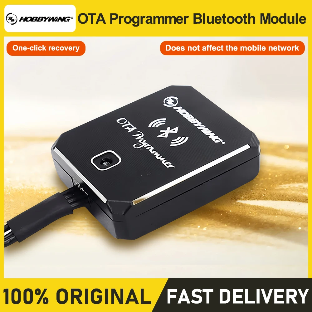 Hobbywing OTA Programmer Bluetooth-модуль XERUN XERUN бесщеточный с заменой мощности карта настройки Wi-Fi мобильное приложение
Hobbywing OTA Programmer Bluetooth-модуль XERUN XERUN бесщеточный с заменой мощности карта настройки Wi-Fi мобильное приложение