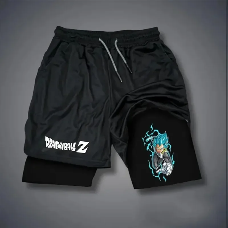 Dragon Ball Vegeta Super Saiyan Blue Black 2-in-1 Shorts for Men Breathable Mesh Liner Summer Gym Performance Anime Sports Wear
Dragon Ball Vegeta Super Saiyan Blue Black 2-in-1 Shorts for Men Breathable Mesh Liner Summer Gym Performance Anime Sports Wear