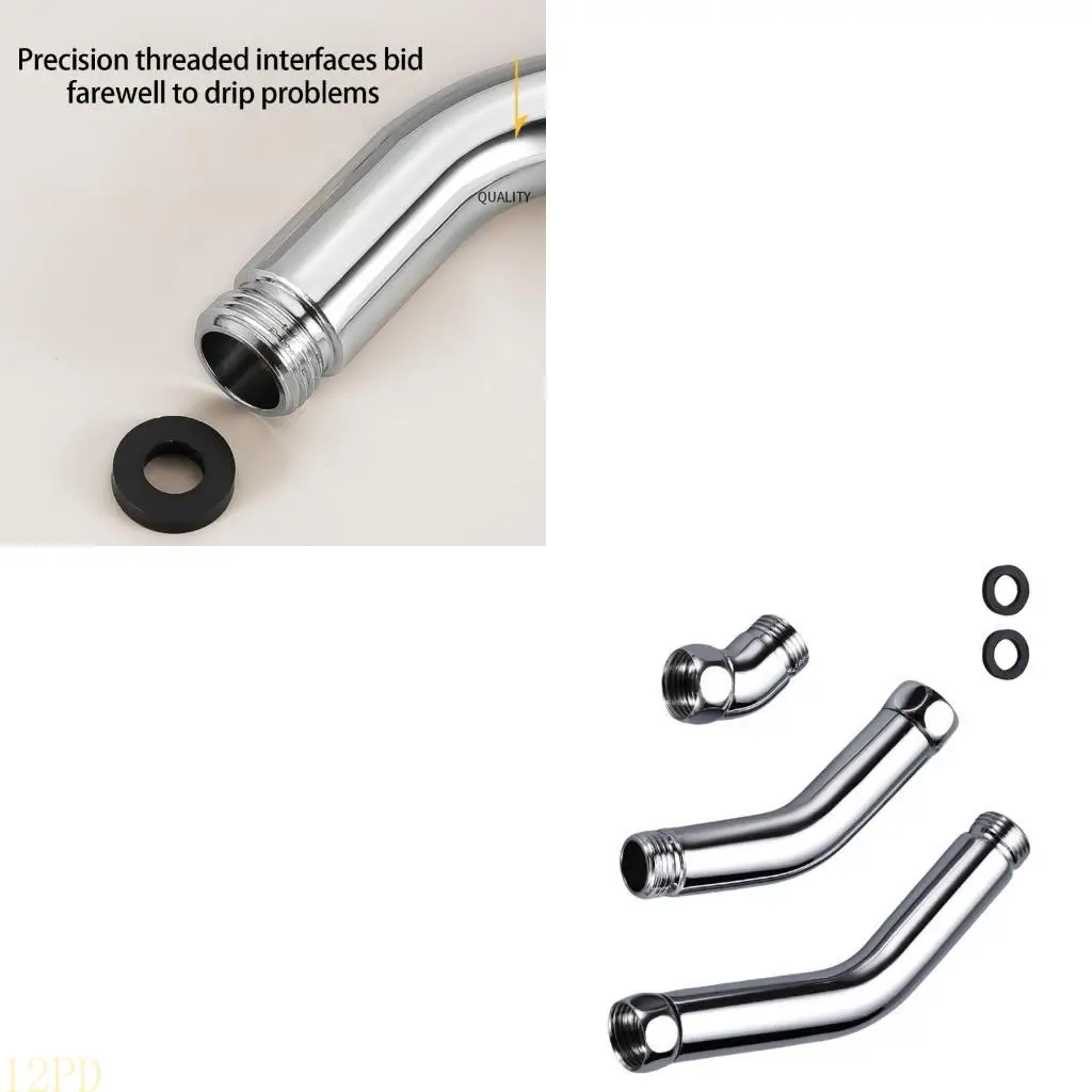 12PD 135 Degree Adjustable Shower Hose Elbow 3pcs for Easy Installion Positioning
12PD 135 Degree Adjustable Shower Hose Elbow 3pcs for Easy Installion Positioning