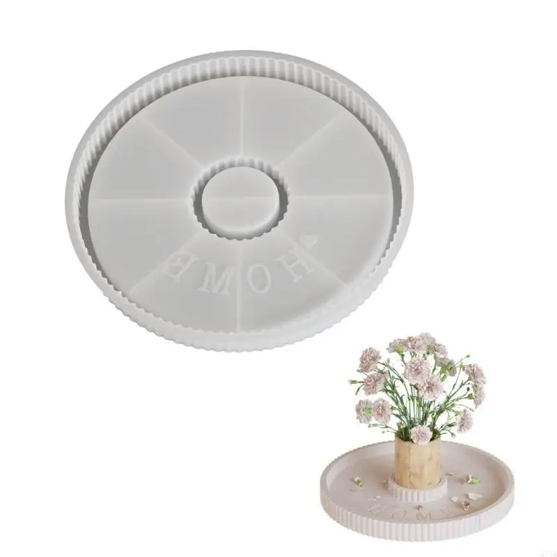 573B Round Silicone Tray Mold Easy Releasing Molds Resin Crafting Mould Creative Projects Mould for Crafting and Home Decors
573B Round Silicone Tray Mold Easy Releasing Molds Resin Crafting Mould Creative Projects Mould for Crafting and Home Decors