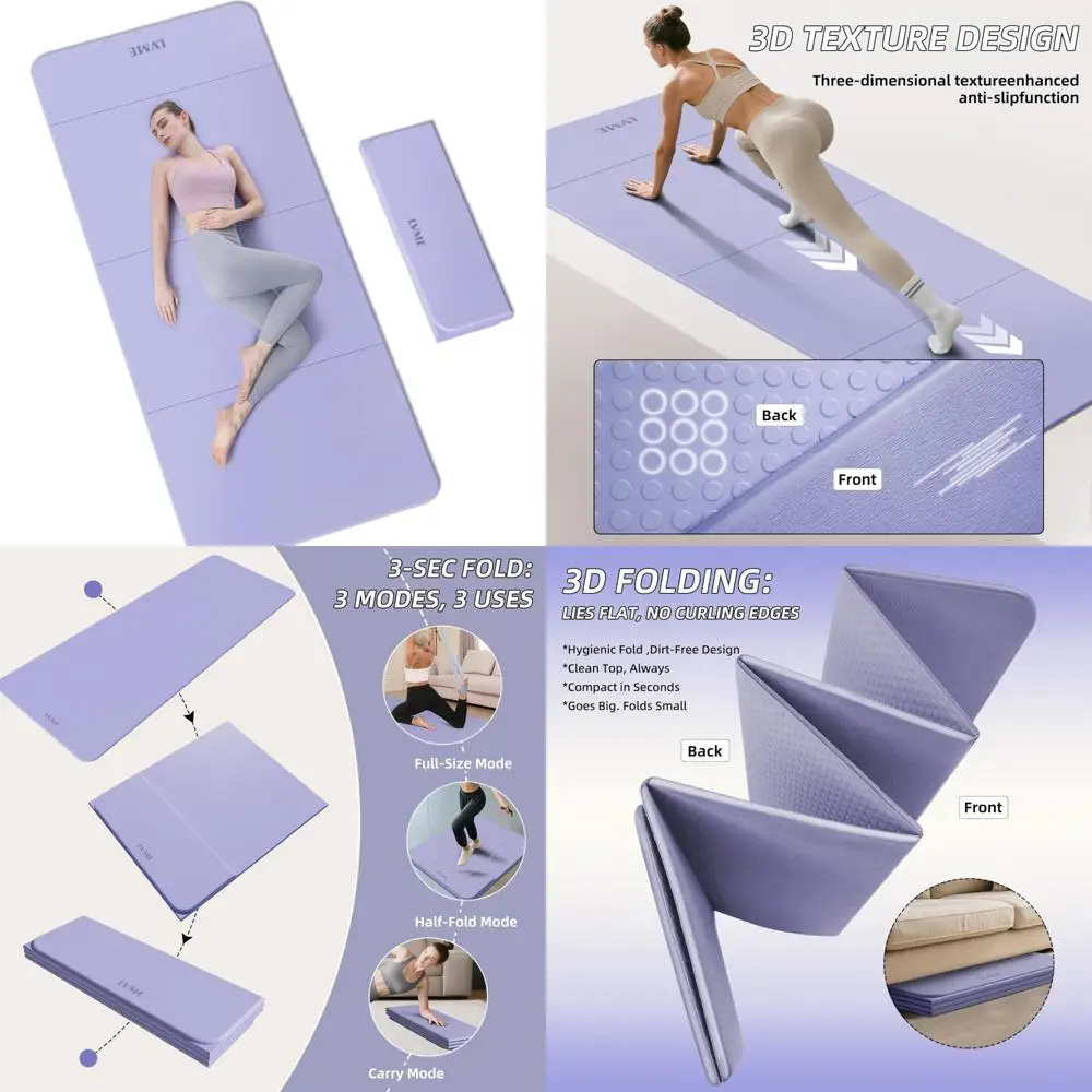 Очень широкий длинный тонкий коврик для йоги для нескользящего пилатеса, домашних тренировок и портативности
Очень широкий длинный тонкий коврик для йоги для нескользящего пилатеса, домашних тренировок и портативности