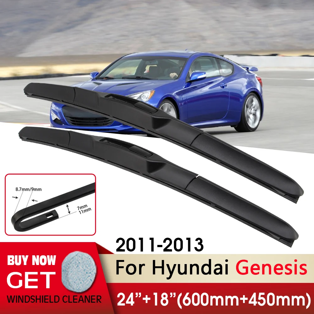 Car Wiper Front Wiper Blades 24"+18" For Hyundai Genesis 2011 2012 2013 Fit U Hook Arm Front Windscreen Wipers Auto Accessories
Car Wiper Front Wiper Blades 24"+18" For Hyundai Genesis 2011 2012 2013 Fit U Hook Arm Front Windscreen Wipers Auto Accessories