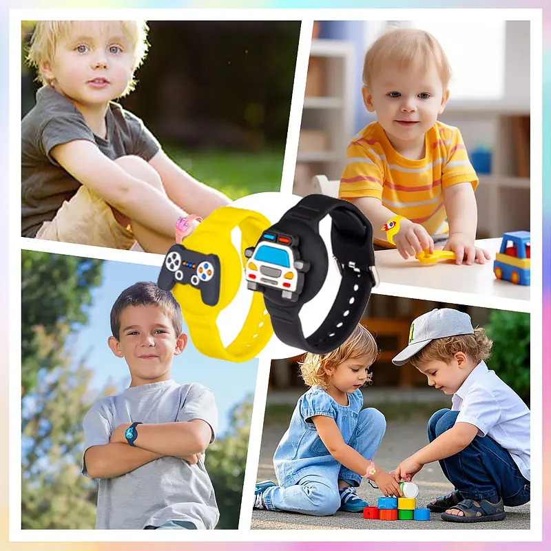 Kids Waterproof Soft Silicone Wristband Compatible with Apple AirTag, Hidden Anti-lost Tracker Bracelet Watch Band for Children
Kids Waterproof Soft Silicone Wristband Compatible with Apple AirTag, Hidden Anti-lost Tracker Bracelet Watch Band for Children