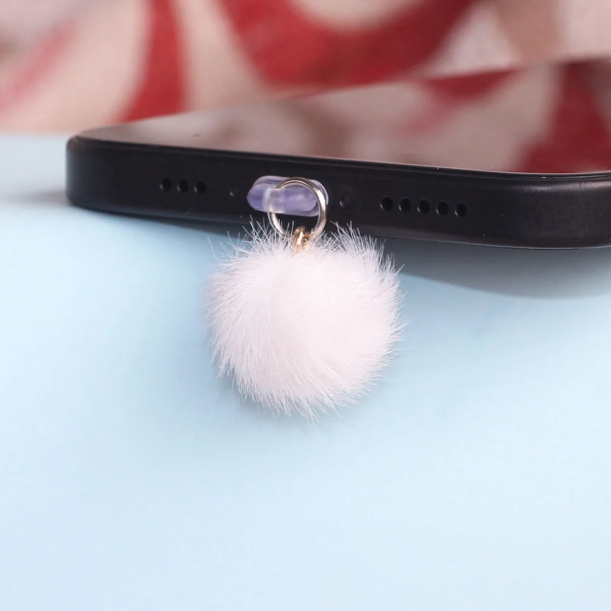 Plush Ball Multi-color Mobile Phone Dust Plug Pendant Accessory Decoration For Iphone Type-c Port Dust Plug Beautiful Girl 
Plush Ball Multi-color Mobile Phone Dust Plug Pendant Accessory Decoration For Iphone Type-c Port Dust Plug Beautiful Girl
