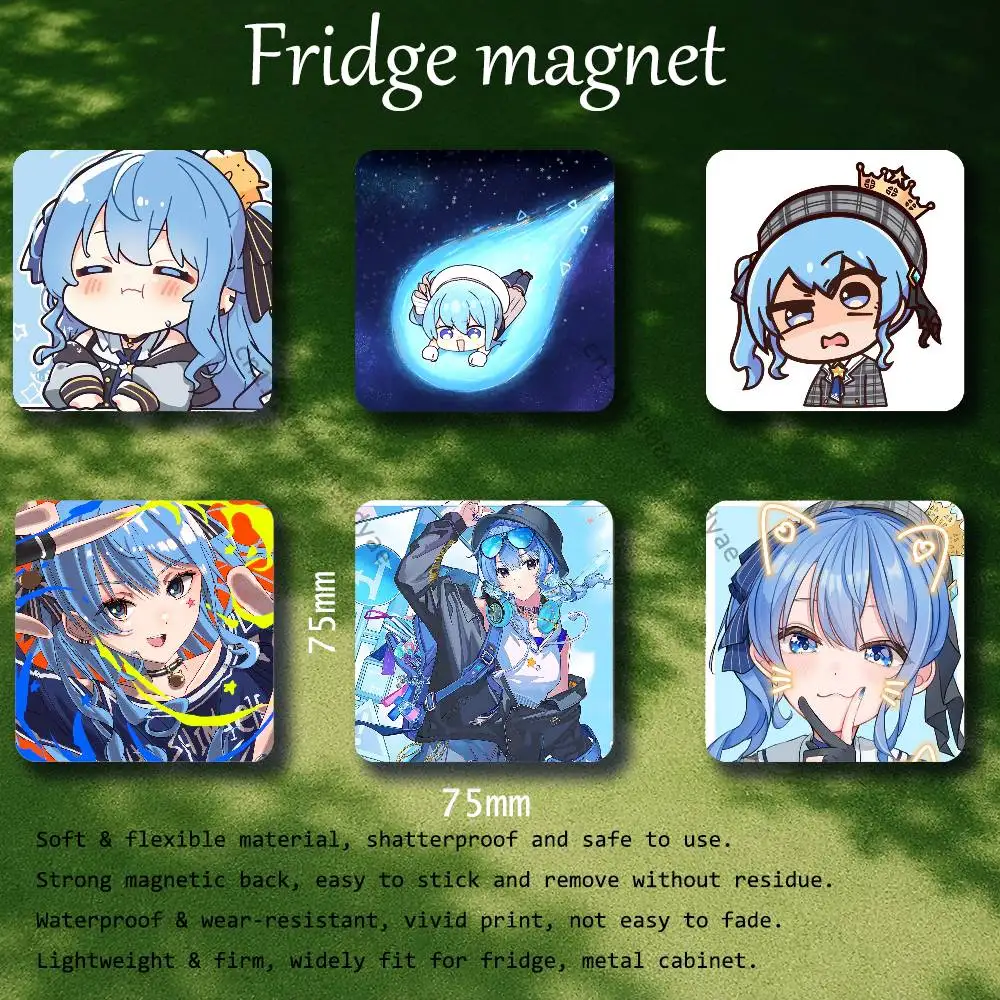 H-Hoshimachi S-Suisei Fridge Magnets Magnetic Refrigerator Memorial Gifts For Kitchen Office Locker Travel Home Deco
H-Hoshimachi S-Suisei Fridge Magnets Magnetic Refrigerator Memorial Gifts For Kitchen Office Locker Travel Home Deco