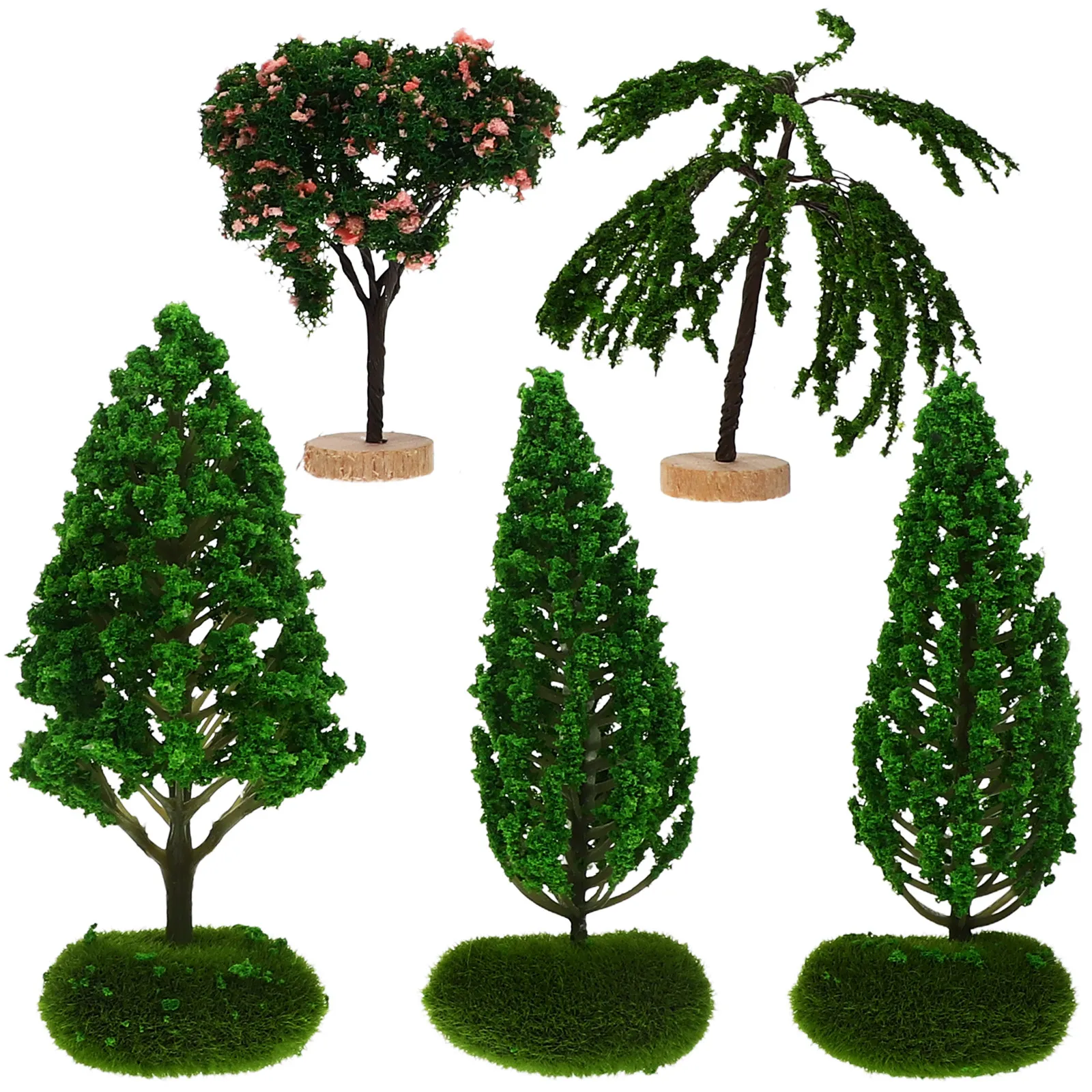 5Pcs Landscaping Tree Decoration Plastic Vivid Miniature Trees for Indoor Outdoor Tabletop Garden Lawn Decor Table Decor
5Pcs Landscaping Tree Decoration Plastic Vivid Miniature Trees for Indoor Outdoor Tabletop Garden Lawn Decor Table Decor