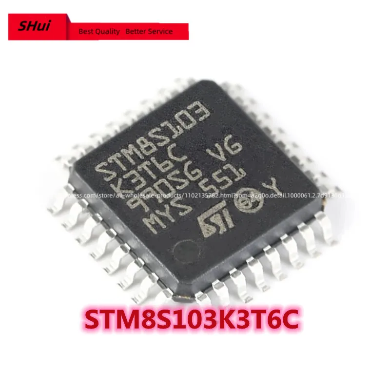 10PCS Single chip microcomputer chip STM8S103K3T6C STM8S105K4T6C STM32F042F6P6 STM32F072C8T6 STM32F072CBT6 STM32F105RCT6
10PCS Single chip microcomputer chip STM8S103K3T6C STM8S105K4T6C STM32F042F6P6 STM32F072C8T6 STM32F072CBT6 STM32F105RCT6