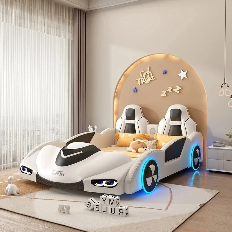 180x200cm small apartment girl bedsingle bedwith slide bed full CAR BED children'sbed girl princess baby guardrail bed modern
180x200cm small apartment girl bedsingle bedwith slide bed full CAR BED children'sbed girl princess baby guardrail bed modern
