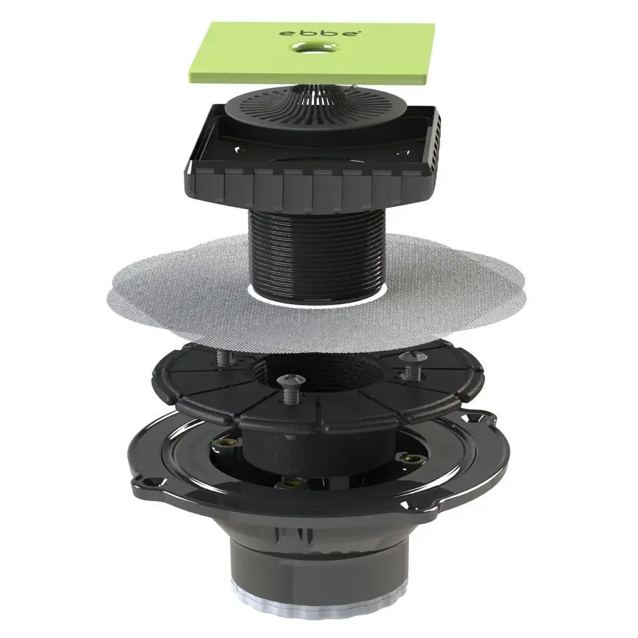 E4024 PVC Three Piece Drain Assembly, 2Inch, Black
E4024 PVC Three Piece Drain Assembly, 2Inch, Black