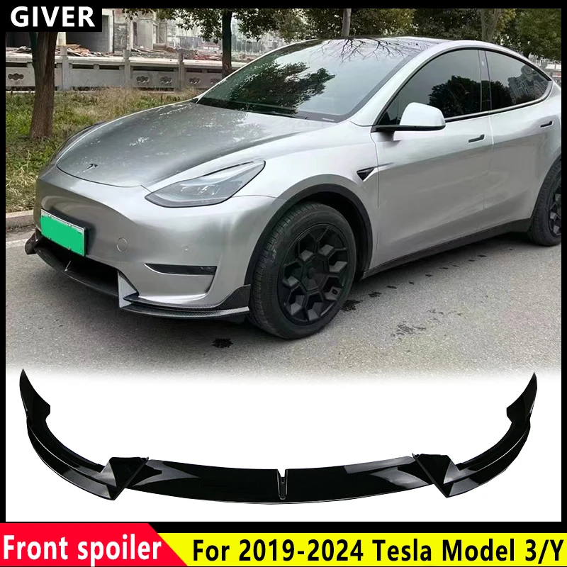 Sports Spoiler Deflector Tuning Front Bumper Lip Chin Diffuser Body Kit Car Accessories for 2019-2024 Tesla Model 3 Y
Sports Spoiler Deflector Tuning Front Bumper Lip Chin Diffuser Body Kit Car Accessories for 2019-2024 Tesla Model 3 Y