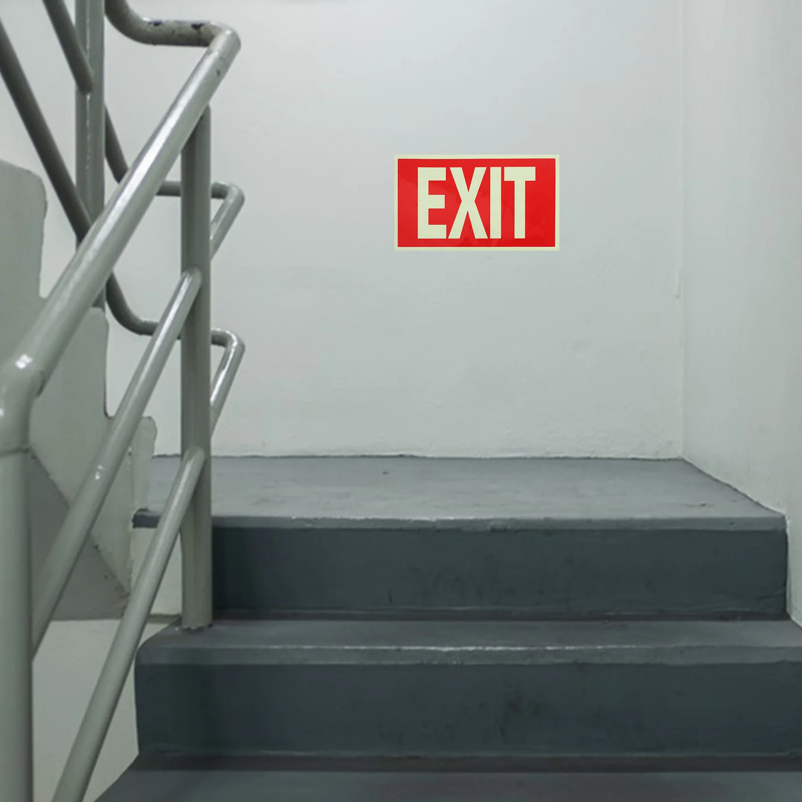 Emergency Exit Sign Sticker 178x305mm Self Adhesive Glow Dark Evacuation Lighting Safety Business Signs Fire Kit
Emergency Exit Sign Sticker 178x305mm Self Adhesive Glow Dark Evacuation Lighting Safety Business Signs Fire Kit