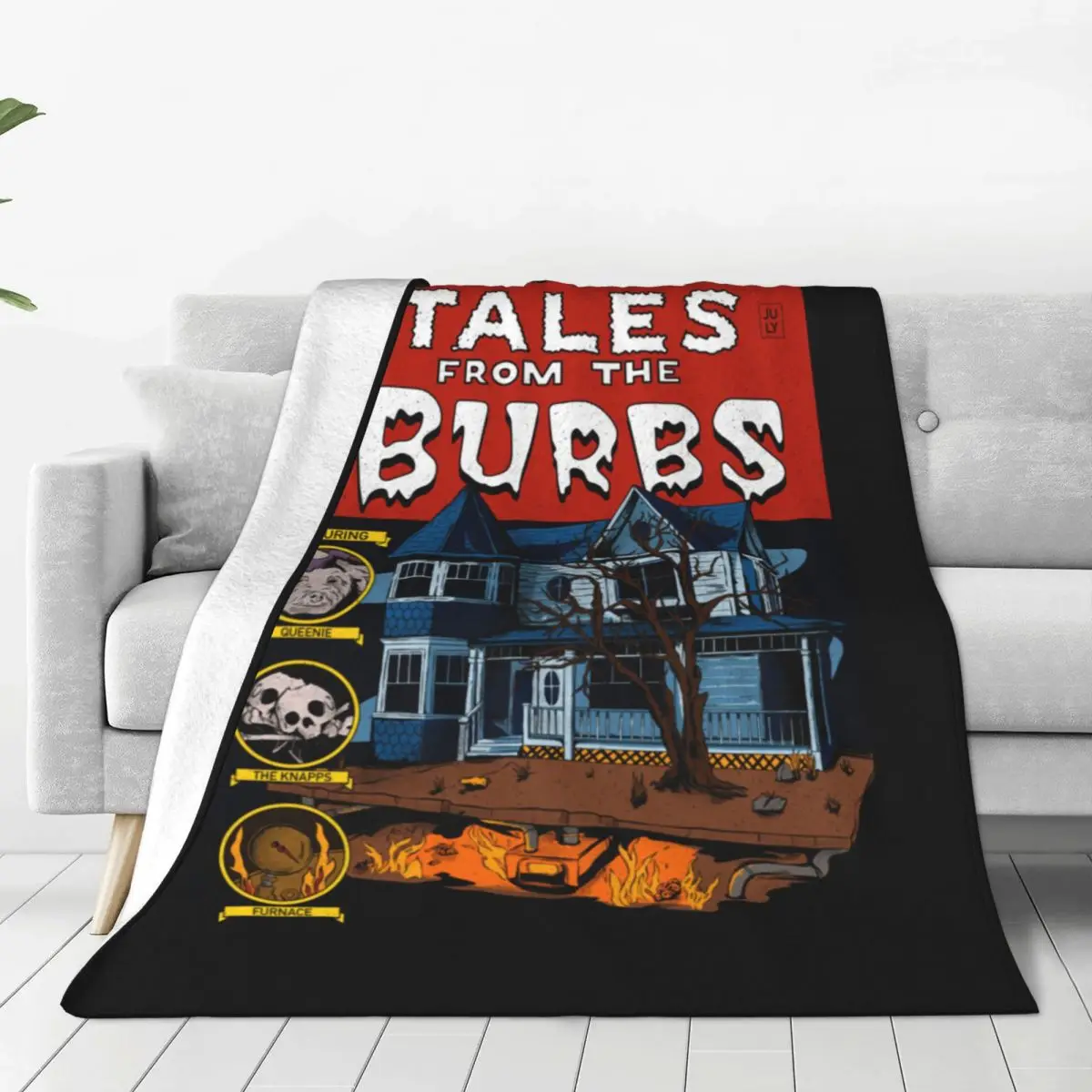 Tales Bures Blanket Terror House Travelling Flannel Throw Blanket Super Warm Outdoor Design Bedspread Birthday Gift
Tales Bures Blanket Terror House Travelling Flannel Throw Blanket Super Warm Outdoor Design Bedspread Birthday Gift