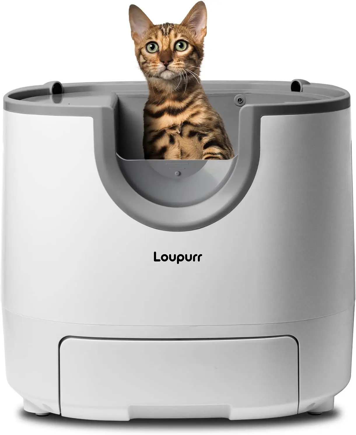 L1 Open-Top Automatic Cat Litter Box Self-Cleaning, Easy Maintenance with Multi Safety Sensors, Large Capacity, Includes Trash B
L1 Open-Top Automatic Cat Litter Box Self-Cleaning, Easy Maintenance with Multi Safety Sensors, Large Capacity, Includes Trash B