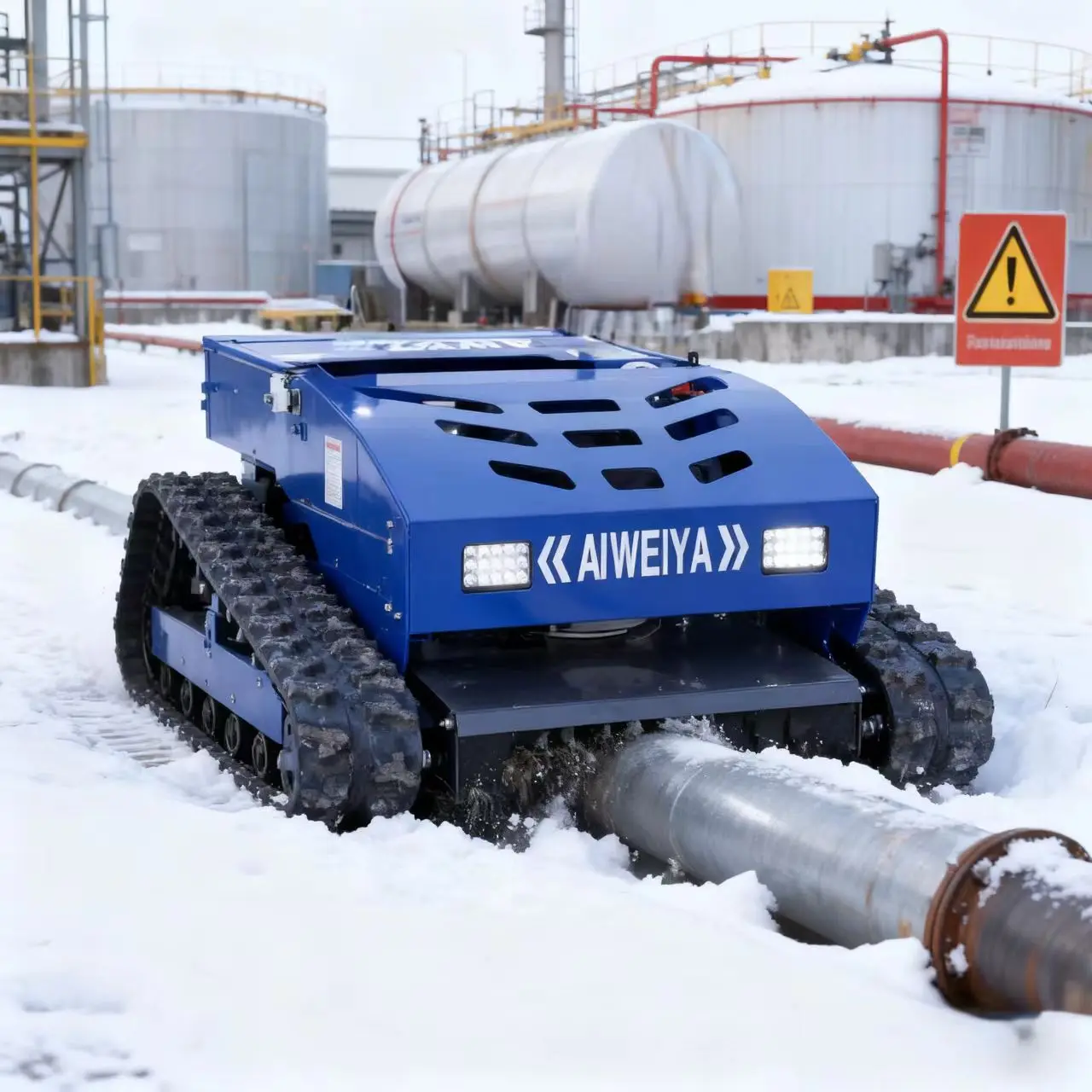 Customized AWY-550H lawn mower Every Blade Perfectly Cut Mulches as It Goes Track Width 150MM
Customized AWY-550H lawn mower Every Blade Perfectly Cut Mulches as It Goes Track Width 150MM