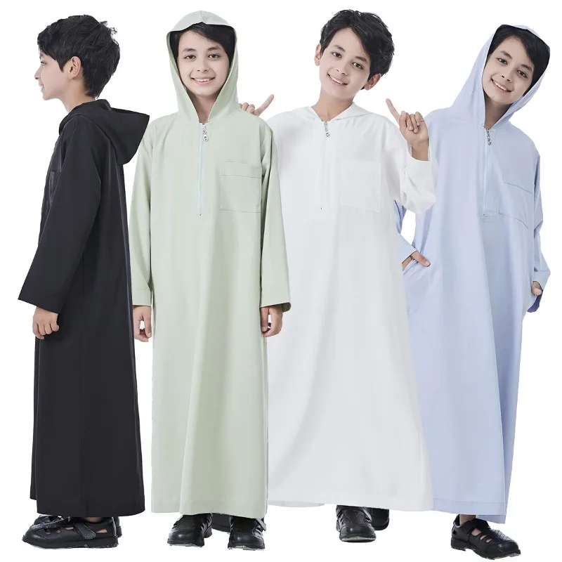 Boys Hooded Robe Muslim Ethnic Costume Middle East Saudi Dubai Turkey Travel
Boys Hooded Robe Muslim Ethnic Costume Middle East Saudi Dubai Turkey Travel