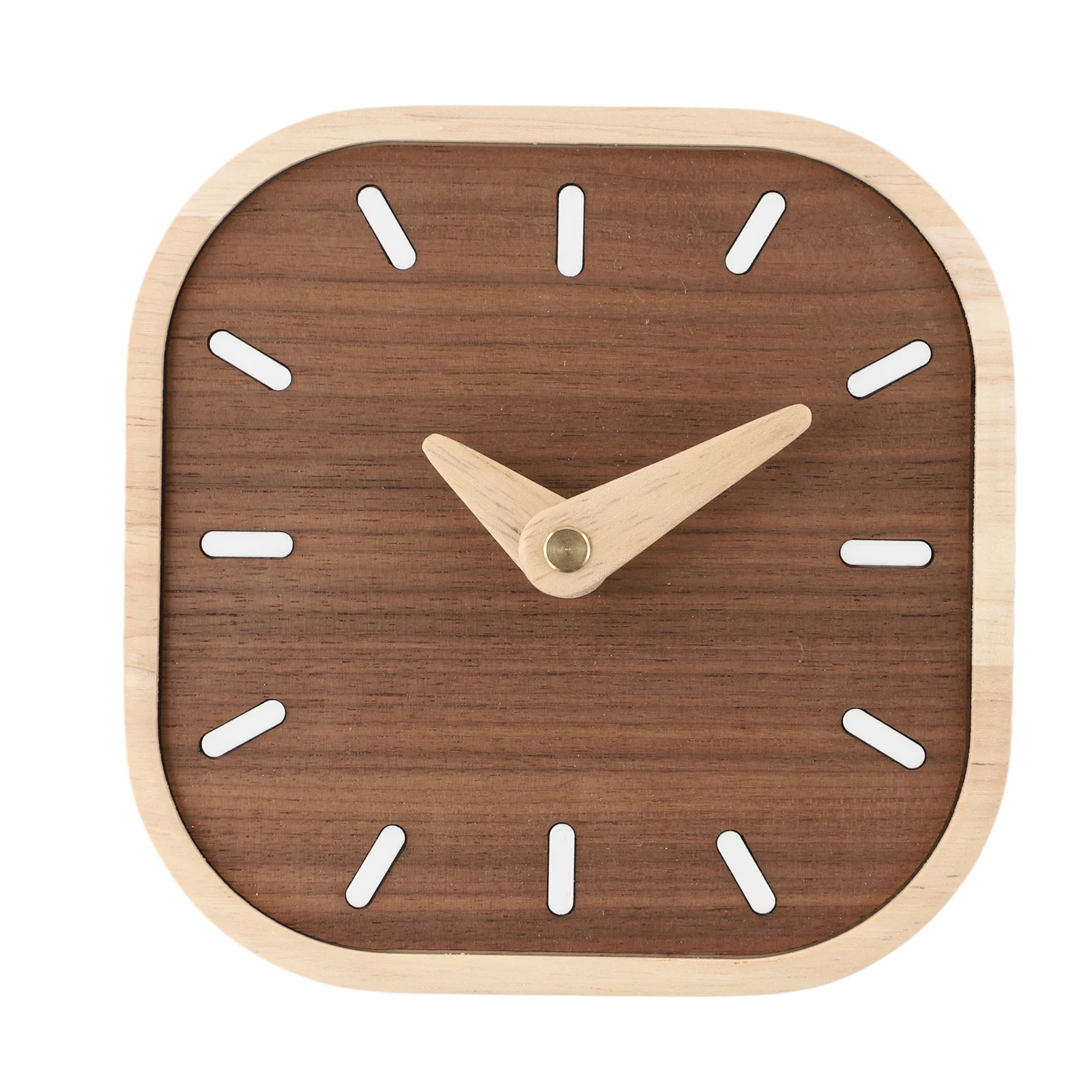 Black Walnut Solid Wood Small Table Clock Desk Clock Silent Bedside Clock 13.4*13.4*2.5cm Clock Table Clocks Garden Home Decor
Black Walnut Solid Wood Small Table Clock Desk Clock Silent Bedside Clock 13.4*13.4*2.5cm Clock Table Clocks Garden Home Decor