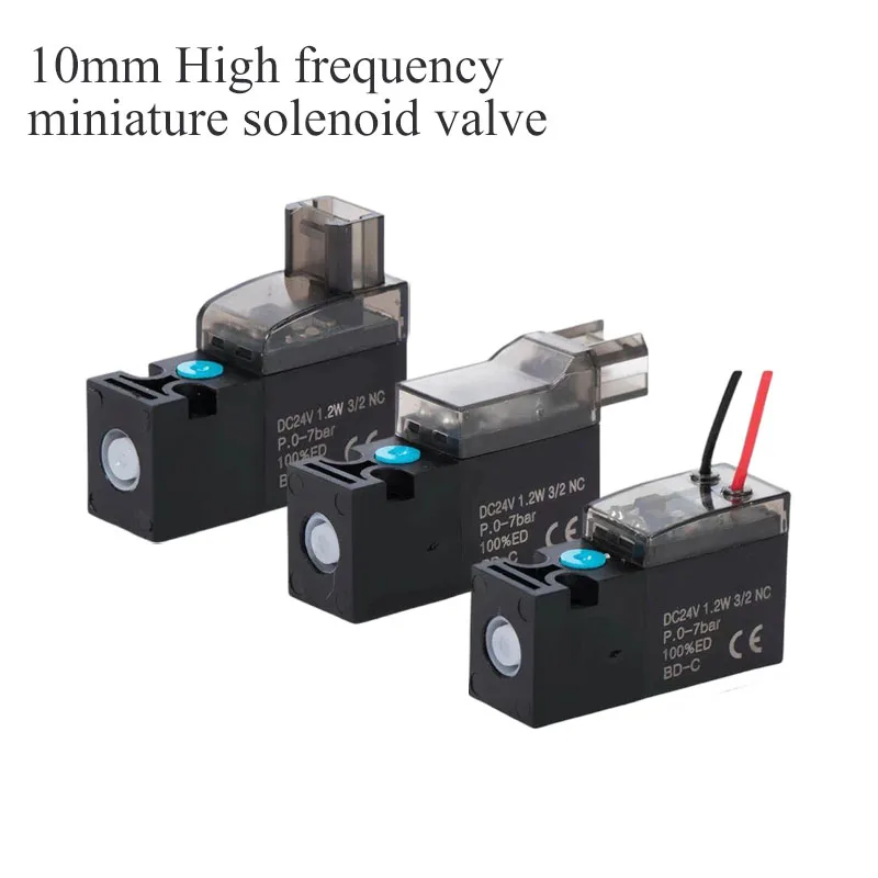 10mm High Frequency Miniature Solenoid Valve Air Valve 30Hz Two-position Three-way Control Valve 220V24V 12V Vacuum Valve
10mm High Frequency Miniature Solenoid Valve Air Valve 30Hz Two-position Three-way Control Valve 220V24V 12V Vacuum Valve