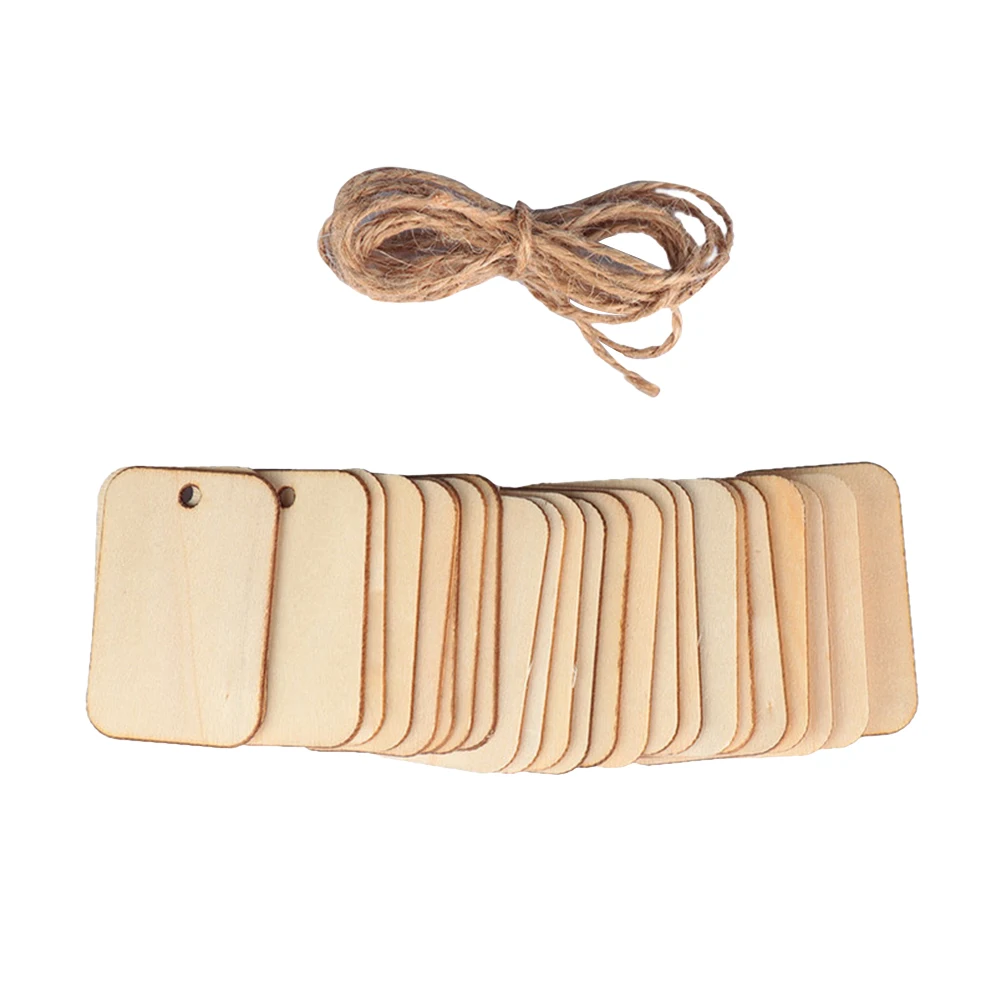 250 pcs Wooden Hanging Tags Rope DIY Craft Embellishments Wedding Decor Natural Wood Chips Square Shape Sewing Supplies
250 pcs Wooden Hanging Tags Rope DIY Craft Embellishments Wedding Decor Natural Wood Chips Square Shape Sewing Supplies