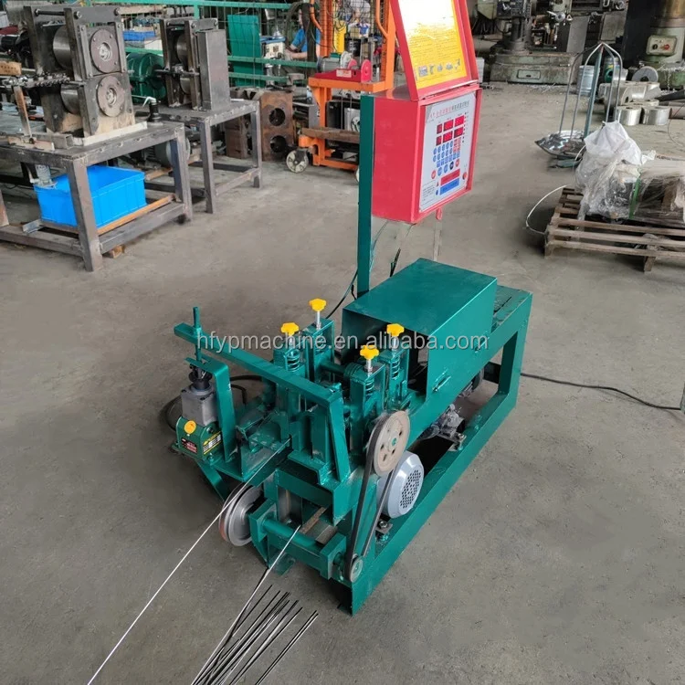 CNC Wire Straightener Cutter Automatic Steel Iron Copper Wire Straightening and Cutting Machine for Metal Processing
CNC Wire Straightener Cutter Automatic Steel Iron Copper Wire Straightening and Cutting Machine for Metal Processing