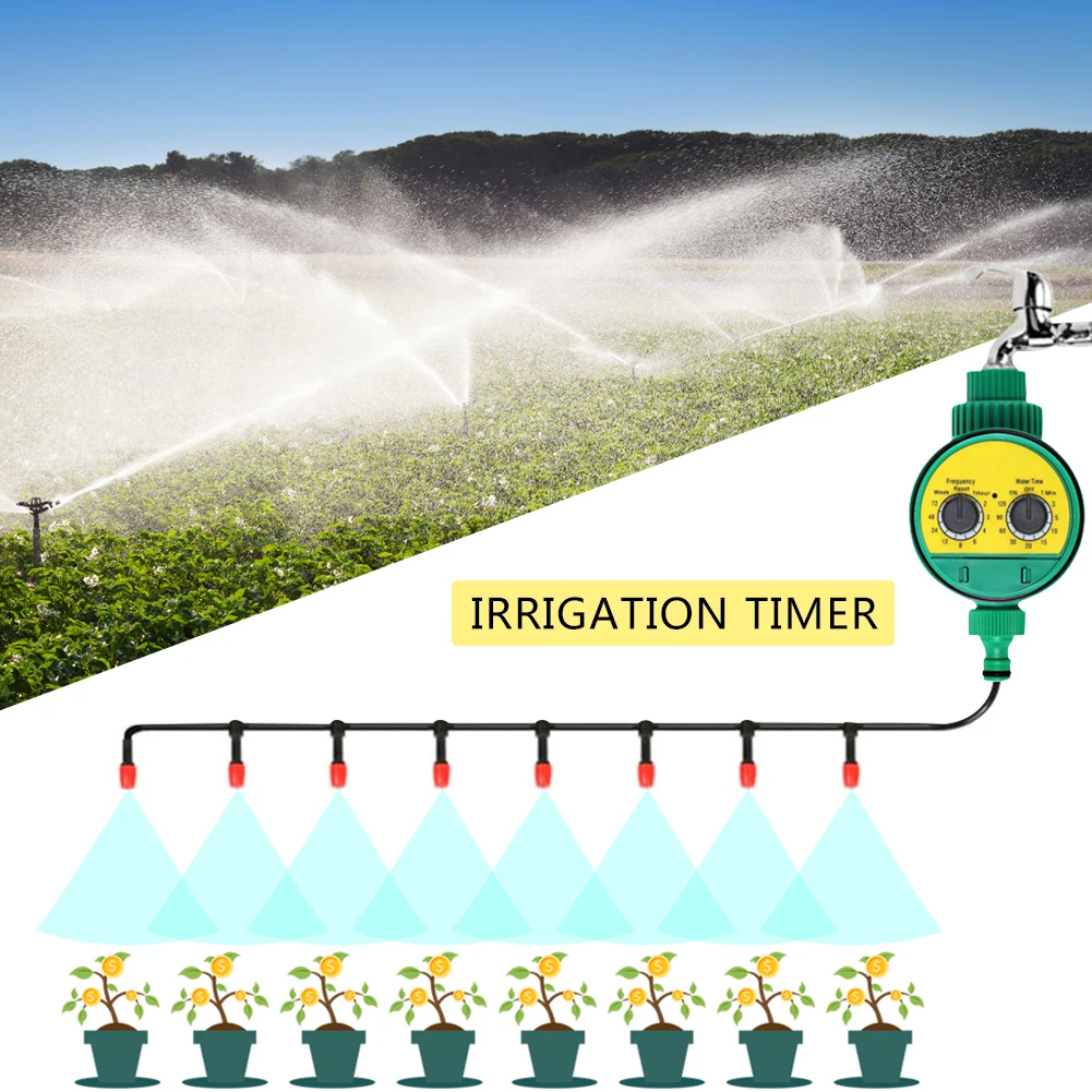 Garden Irrigation Timer 3/4 Inch Thread Water Controller with Hose Connector Battery Powered Sprinkler System
Garden Irrigation Timer 3/4 Inch Thread Water Controller with Hose Connector Battery Powered Sprinkler System
