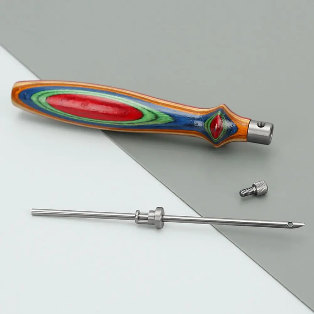 Wooden Handle Embroidery Punch Pens Stitchwork Needle Needle Threader DIY Craft Sewing Embroidery Cross Stitch Tools
Wooden Handle Embroidery Punch Pens Stitchwork Needle Needle Threader DIY Craft Sewing Embroidery Cross Stitch Tools