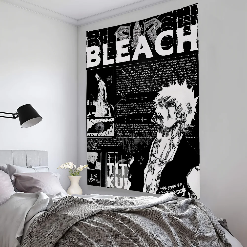 Cool B-BleachS Anime Tapestry Bedroom Living Bar Garden Outdoor Microfiber Festival Decoration Background Art Banner
Cool B-BleachS Anime Tapestry Bedroom Living Bar Garden Outdoor Microfiber Festival Decoration Background Art Banner