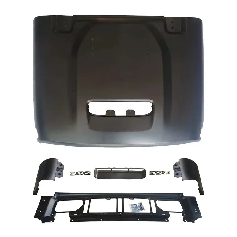 KQX High Quality Hood With 392 Letter New Design Steel Black Engine Bonnet For Wrangler JL 4XE 2018+ Gladiator JT 2020+
KQX High Quality Hood With 392 Letter New Design Steel Black Engine Bonnet For Wrangler JL 4XE 2018+ Gladiator JT 2020+