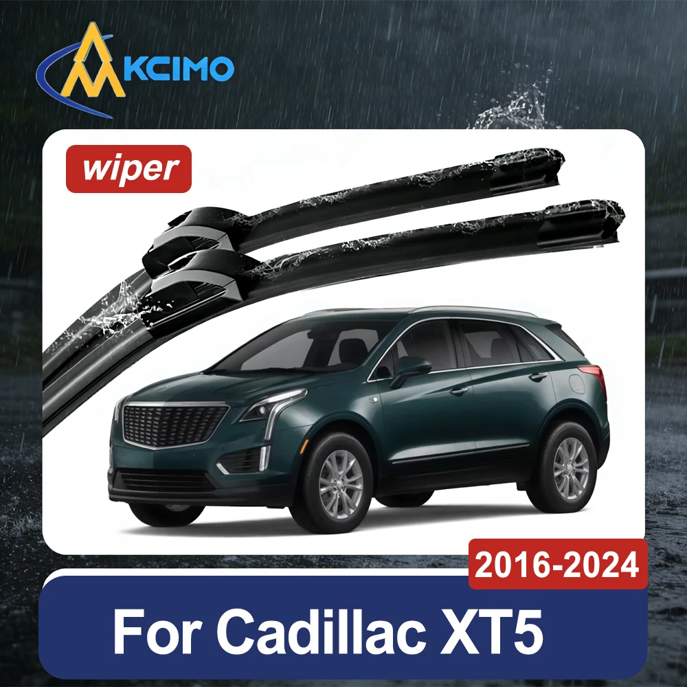 All-Weather Performance Wiper Blades For Cadillac XT5 2016-2024 Silicone Rubber Front Windshield Wipers in Rain & Snow
All-Weather Performance Wiper Blades For Cadillac XT5 2016-2024 Silicone Rubber Front Windshield Wipers in Rain & Snow
