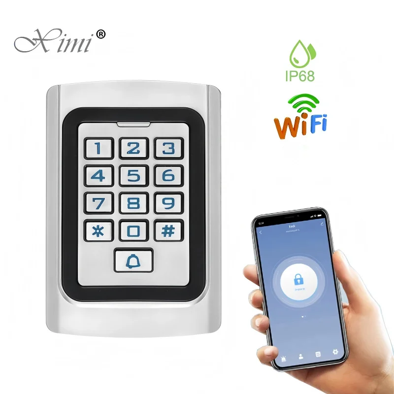 Waterproof Backlight RFID Door Access Control System Keypad 2000 Users 125KHz EM Card Metal Access Controller Works with Tuya
Waterproof Backlight RFID Door Access Control System Keypad 2000 Users 125KHz EM Card Metal Access Controller Works with Tuya