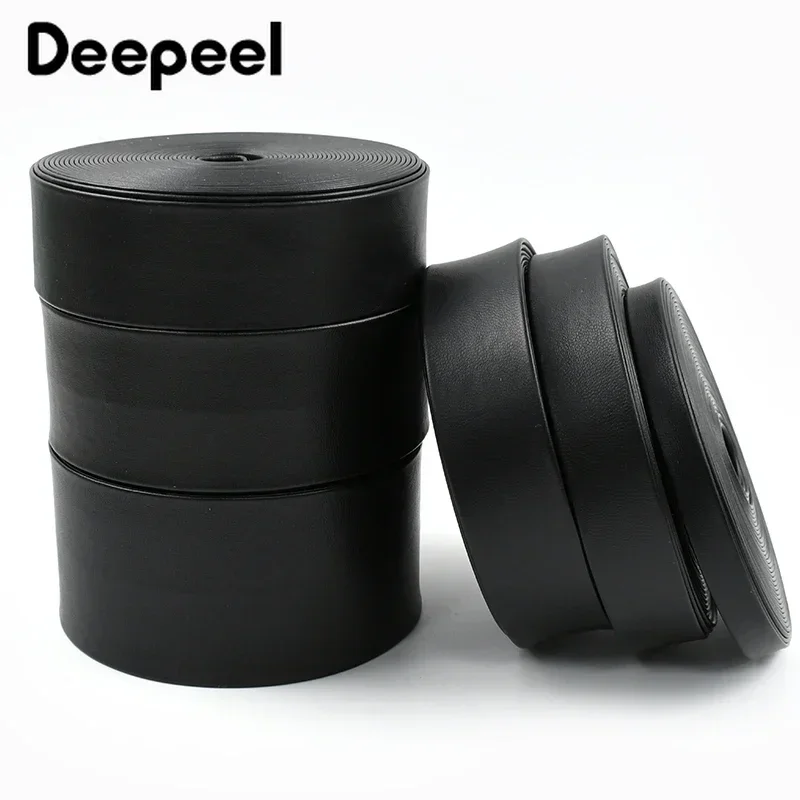 5Meters 3-50mm Synthetic PU Leather Ribbon Band for Bag Strap Webbing Tape Clothes Belt Decoration Cords DIY Sewing Accessories
5Meters 3-50mm Synthetic PU Leather Ribbon Band for Bag Strap Webbing Tape Clothes Belt Decoration Cords DIY Sewing Accessories