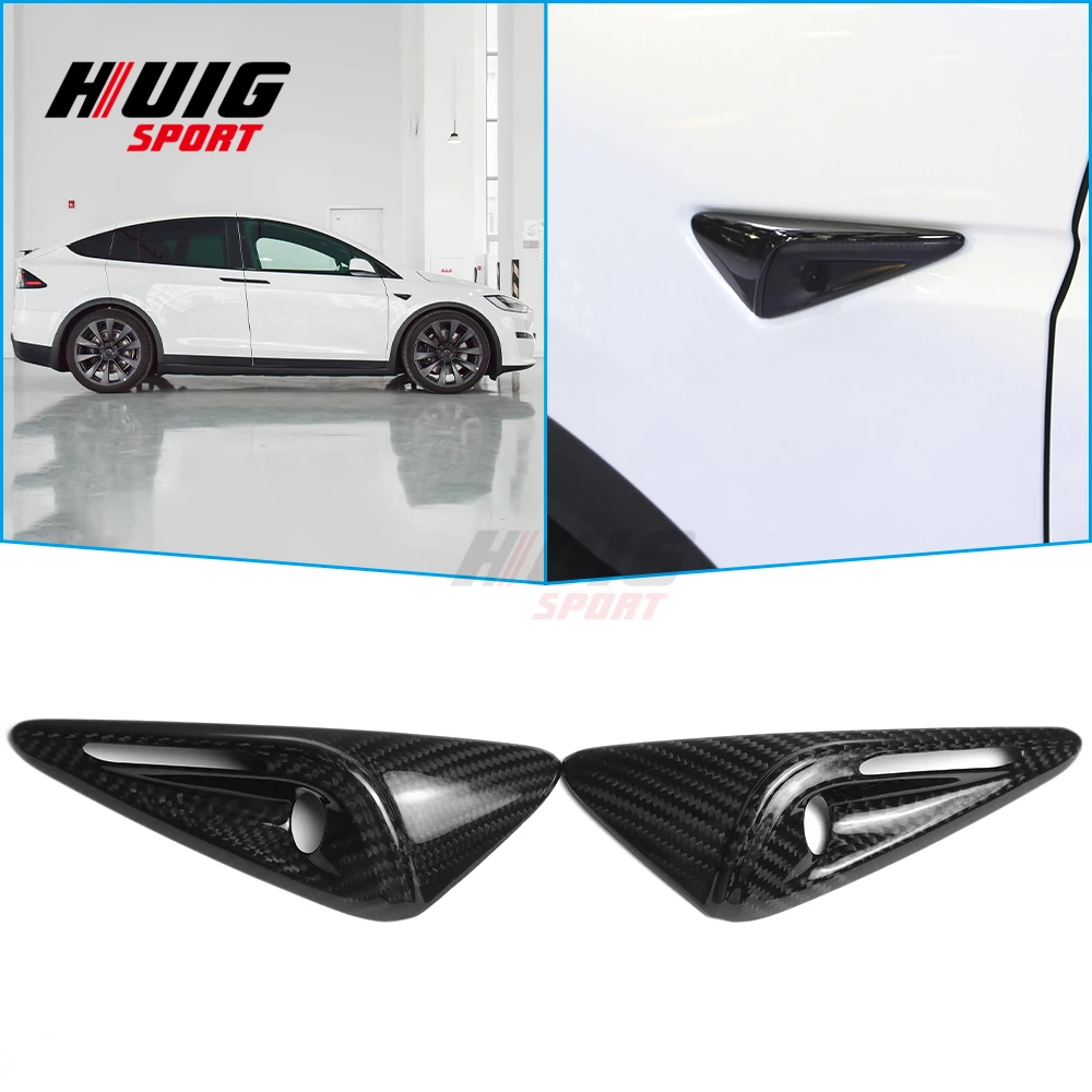 2 шт. для Tesla Model X 2023 2024, яркая рамка из углеродного волокна для наружной камеры, наклейки на боковое крыло, крышка, отделка, автомобильные аксессуары
2 шт. для Tesla Model X 2023 2024, яркая рамка из углеродного волокна для наружной камеры, наклейки на боковое крыло, крышка, отделка, автомобильные аксессуары