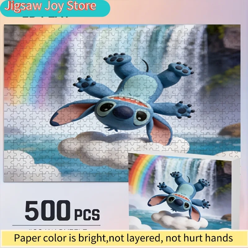 2D-пазл с изображением Стича и Микки Мауса, Декор для дома, 2D-пазл, Дисней, Головоломка для взрослых, Идеально для семейного досуга
2D-пазл с изображением Стича и Микки Мауса, Декор для дома, 2D-пазл, Дисней, Головоломка для взрослых, Идеально для семейного досуга