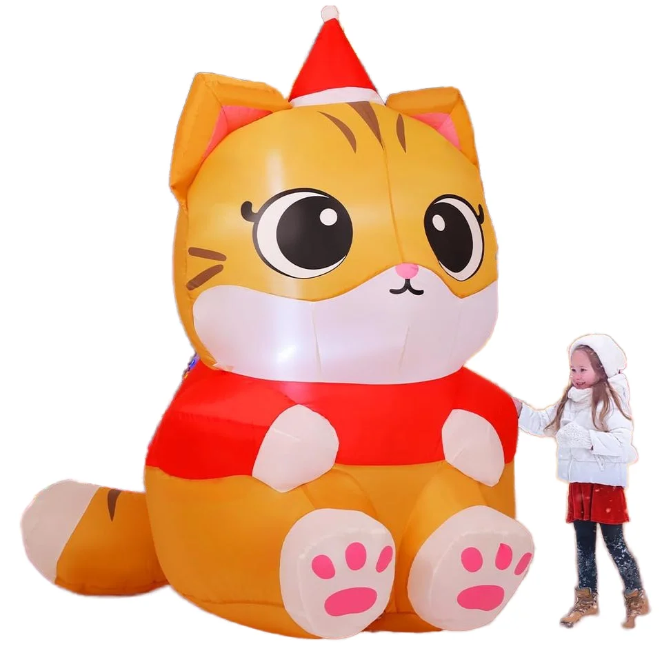 6 FT Christmas Cat Inflatable Outdoor Decoration Xmas Indoor Outdoor Yard Lawn Garden Decorations Party Decorations
6 FT Christmas Cat Inflatable Outdoor Decoration Xmas Indoor Outdoor Yard Lawn Garden Decorations Party Decorations