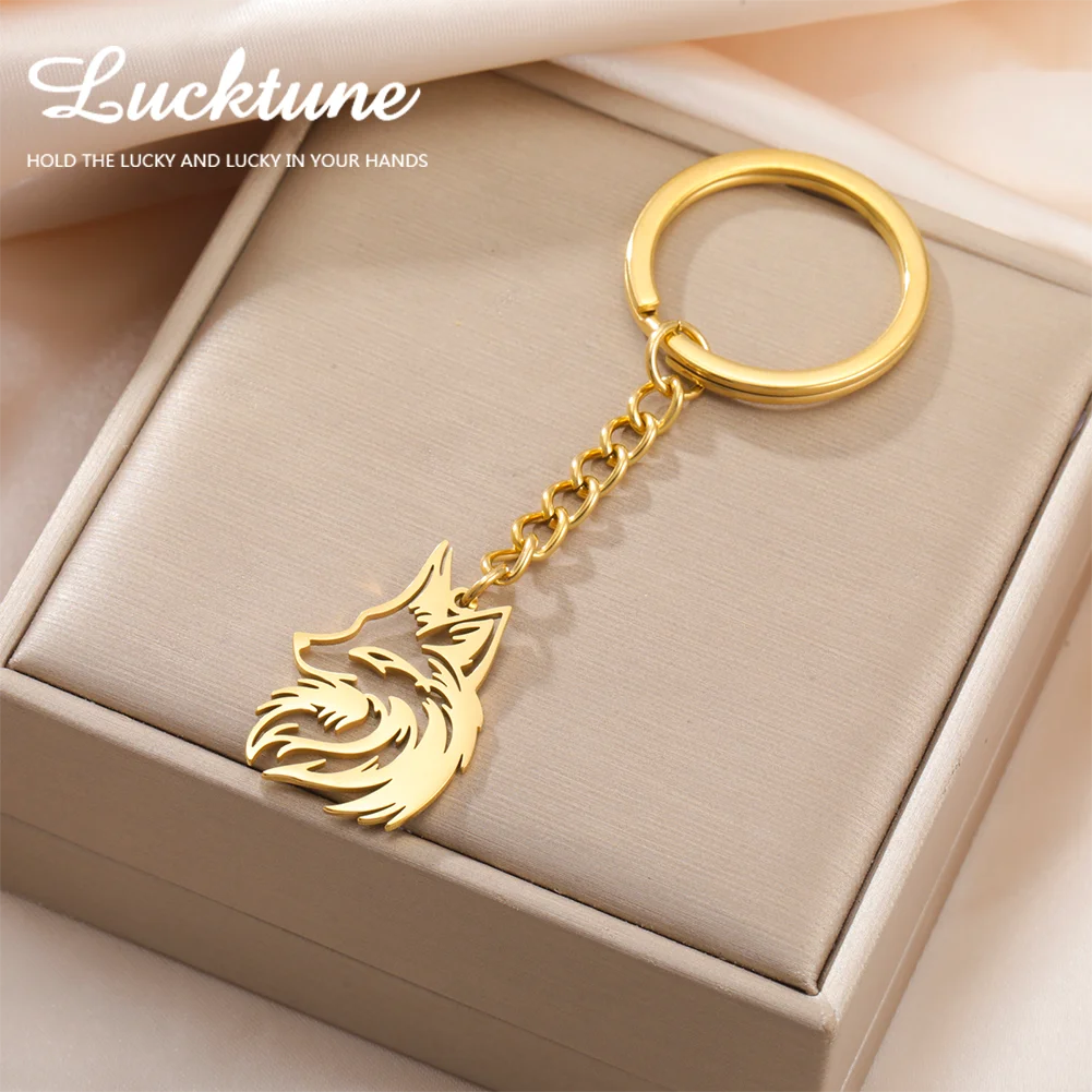 Брелок с силуэтом лисы Lucktune, брелки из нержавеющей стали для сумки, модная сумка с животными, подвески, ювелирные изделия, модная сумка, комплект для тела, подарки
Брелок с силуэтом лисы Lucktune, брелки из нержавеющей стали для сумки, модная сумка с животными, подвески, ювелирные изделия, модная сумка, комплект для тела, подарки