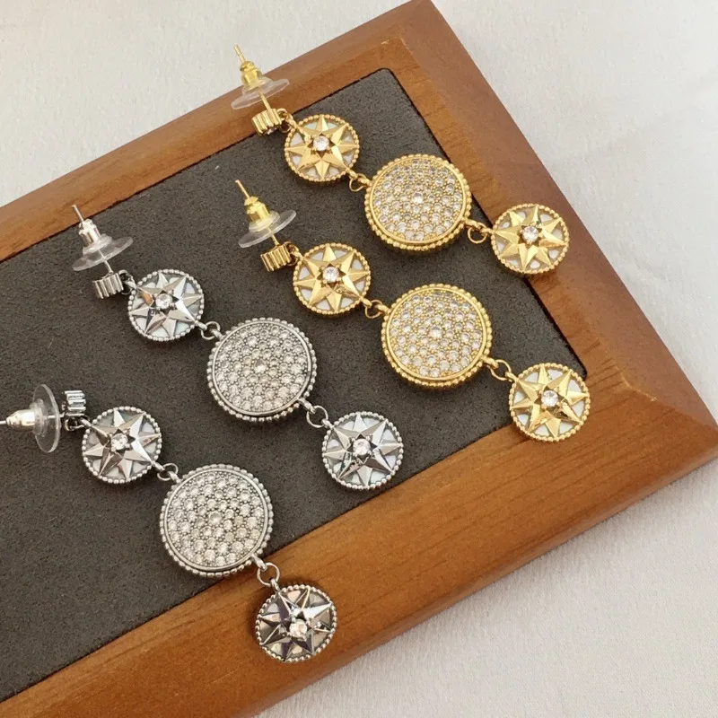 Fashion Star Trendy Rhinestone Women's Earrings Designer Luxury Earrings for Women High Quality Party Show Sexy Earrings
Fashion Star Trendy Rhinestone Women's Earrings Designer Luxury Earrings for Women High Quality Party Show Sexy Earrings