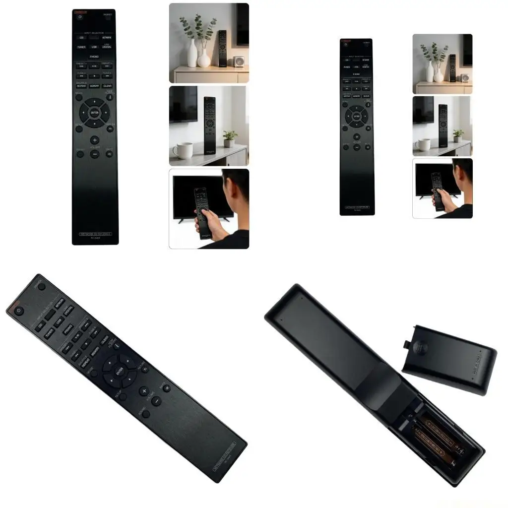 E56B Пульт дистанционного управления с быстрой сменой батареи для AV-ресивера объемного звучания RC946S с эргономичной ручкой и
E56B Пульт дистанционного управления с быстрой сменой батареи для AV-ресивера объемного звучания RC946S с эргономичной ручкой и