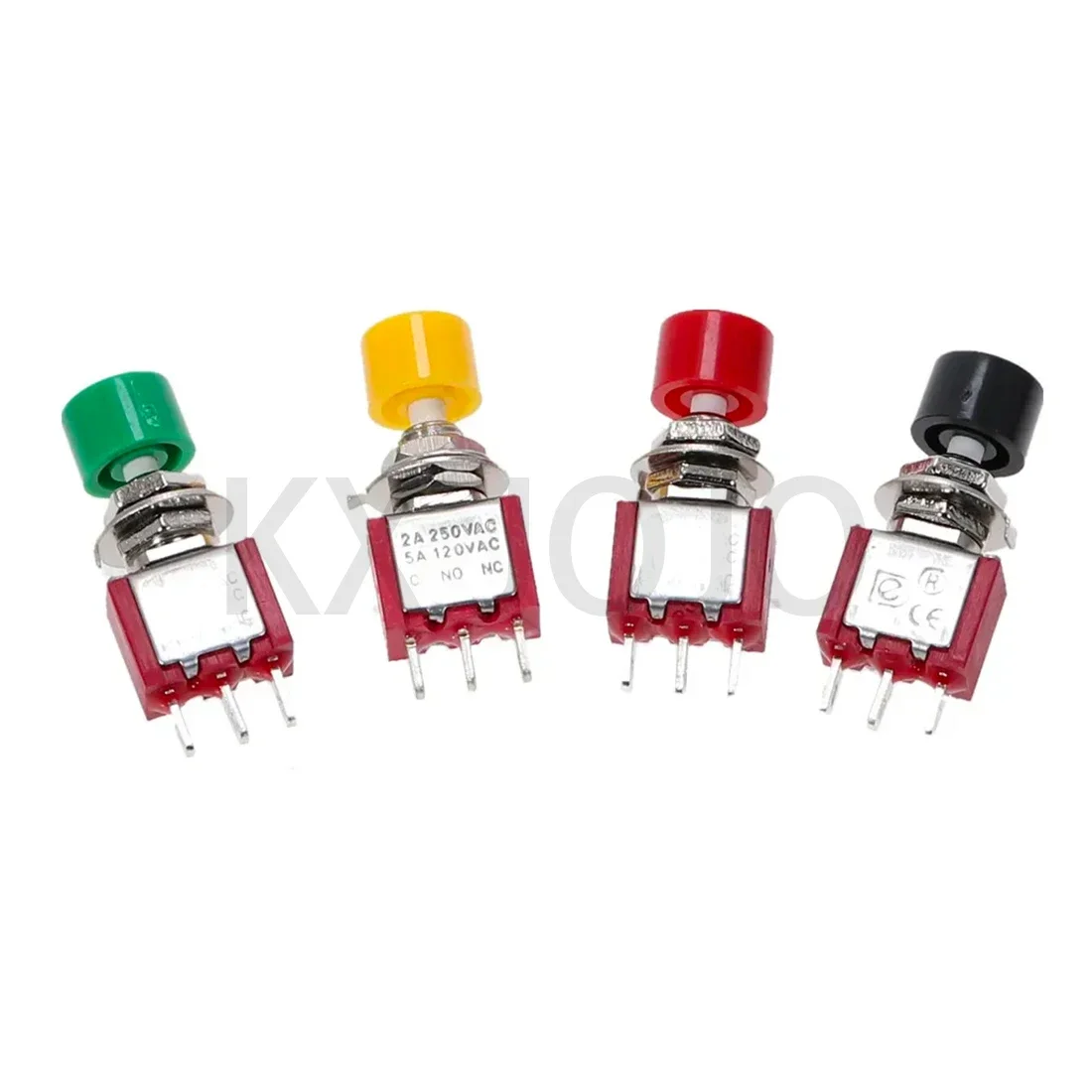 3PINS C-NO-NC Mini Momentary Automatic Return Push Button 6mm Switch ON-(ON) 2A 250VAC/5A 120VAC Toggle Switch 5PCS
3PINS C-NO-NC Mini Momentary Automatic Return Push Button 6mm Switch ON-(ON) 2A 250VAC/5A 120VAC Toggle Switch 5PCS
