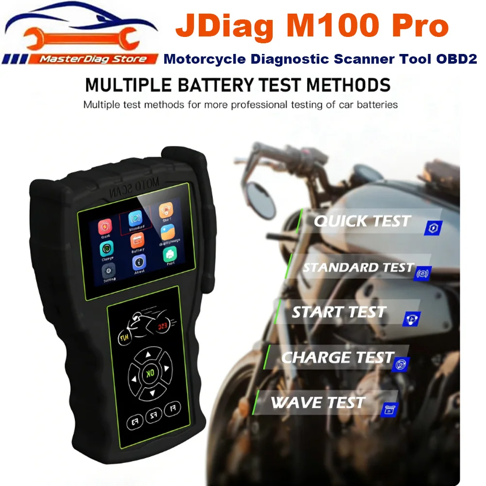 JDiag M100 Pro мотоциклетный диагностический сканер OBD OBD2 считыватель кодов неисправностей для BMW KTM Honda Kawasaki Yamaha Suzuki KTM D87/88
JDiag M100 Pro мотоциклетный диагностический сканер OBD OBD2 считыватель кодов неисправностей для BMW KTM Honda Kawasaki Yamaha Suzuki KTM D87/88