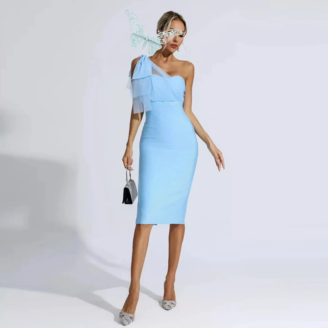 Sky Blue Homecoming Dresses Sexy One Shoulder Bodycon Prom Gowns Women Club Party Long Maxi Dresses Vestidos
Sky Blue Homecoming Dresses Sexy One Shoulder Bodycon Prom Gowns Women Club Party Long Maxi Dresses Vestidos