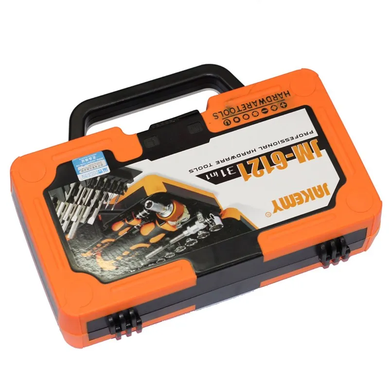 Jakemy 31-in-1 Precision Screwdriver Tool Kit JM-6121/JM-6123 Multi-Angle Ratchet Repair Set for Electronics Laptop Phone PC
Jakemy 31-in-1 Precision Screwdriver Tool Kit JM-6121/JM-6123 Multi-Angle Ratchet Repair Set for Electronics Laptop Phone PC