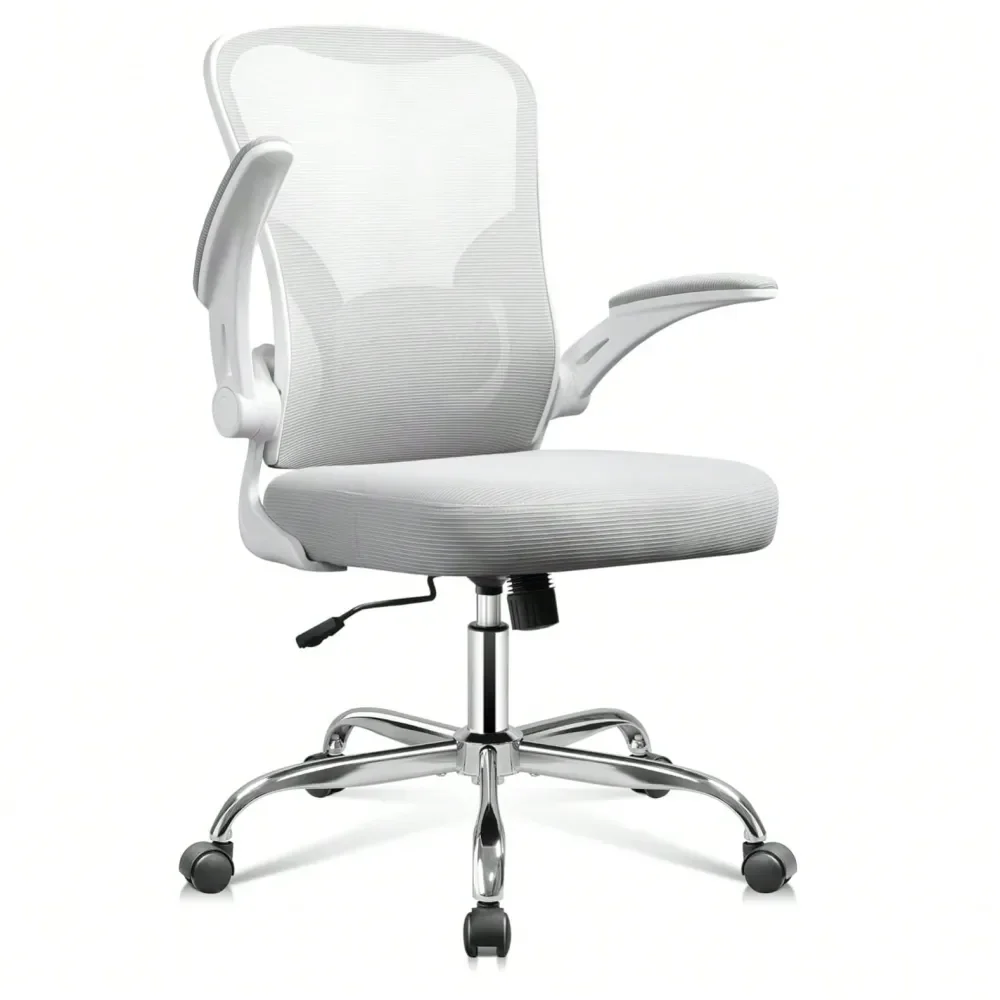 Chair Ergonomic Computer Desk Chair With Flip Armrests, Comfy Mesh With Adjustable Lumbar Support
Chair Ergonomic Computer Desk Chair With Flip Armrests, Comfy Mesh With Adjustable Lumbar Support