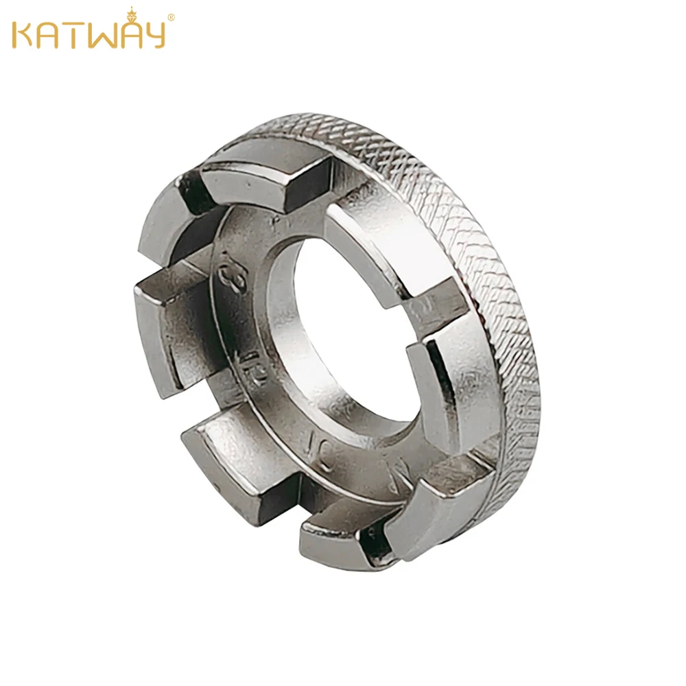KATWAY 8 Way Groove Bikersay Bike Wheel Rim Wrench: Mini Adjuster Spanner Bicycle Spoke Tension Demolition Axis Repair HH-AA526
KATWAY 8 Way Groove Bikersay Bike Wheel Rim Wrench: Mini Adjuster Spanner Bicycle Spoke Tension Demolition Axis Repair HH-AA526
