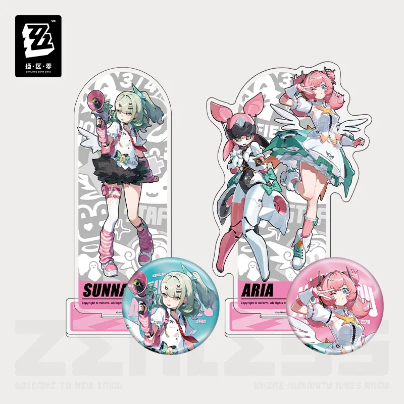 Presale Sunsyea Zenless Zone Zero Official Merch miHoYo Original LH Series Acrylic Stand Badge Angels of Delusion Sunna Aria
Presale Sunsyea Zenless Zone Zero Official Merch miHoYo Original LH Series Acrylic Stand Badge Angels of Delusion Sunna Aria