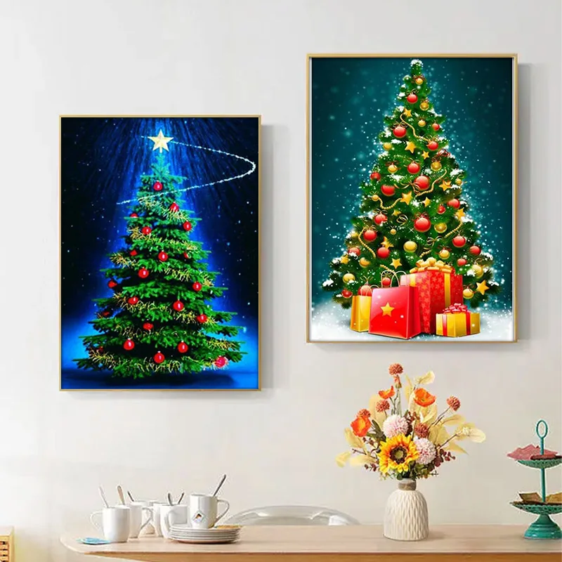 CHENISTORY Painting By Numbers Christmas Tree Scenery Kit Acrylic Paint On Canvas Modern Wall Art DIY Picture By Number Home Dec
CHENISTORY Painting By Numbers Christmas Tree Scenery Kit Acrylic Paint On Canvas Modern Wall Art DIY Picture By Number Home Dec