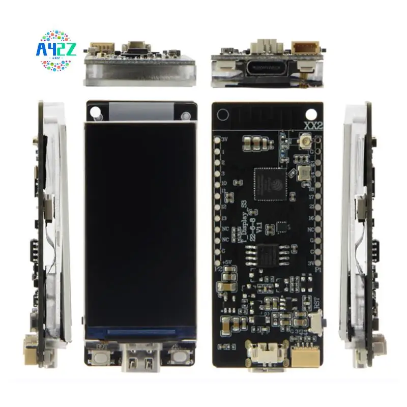 A42Z-1 PCS ESP32-S3R8 Плата разработки T-Display-S3 WIFI Bluetooth 5.0 170X320 Беспроводной модуль (сварной)
A42Z-1 PCS ESP32-S3R8 Плата разработки T-Display-S3 WIFI Bluetooth 5.0 170X320 Беспроводной модуль (сварной)