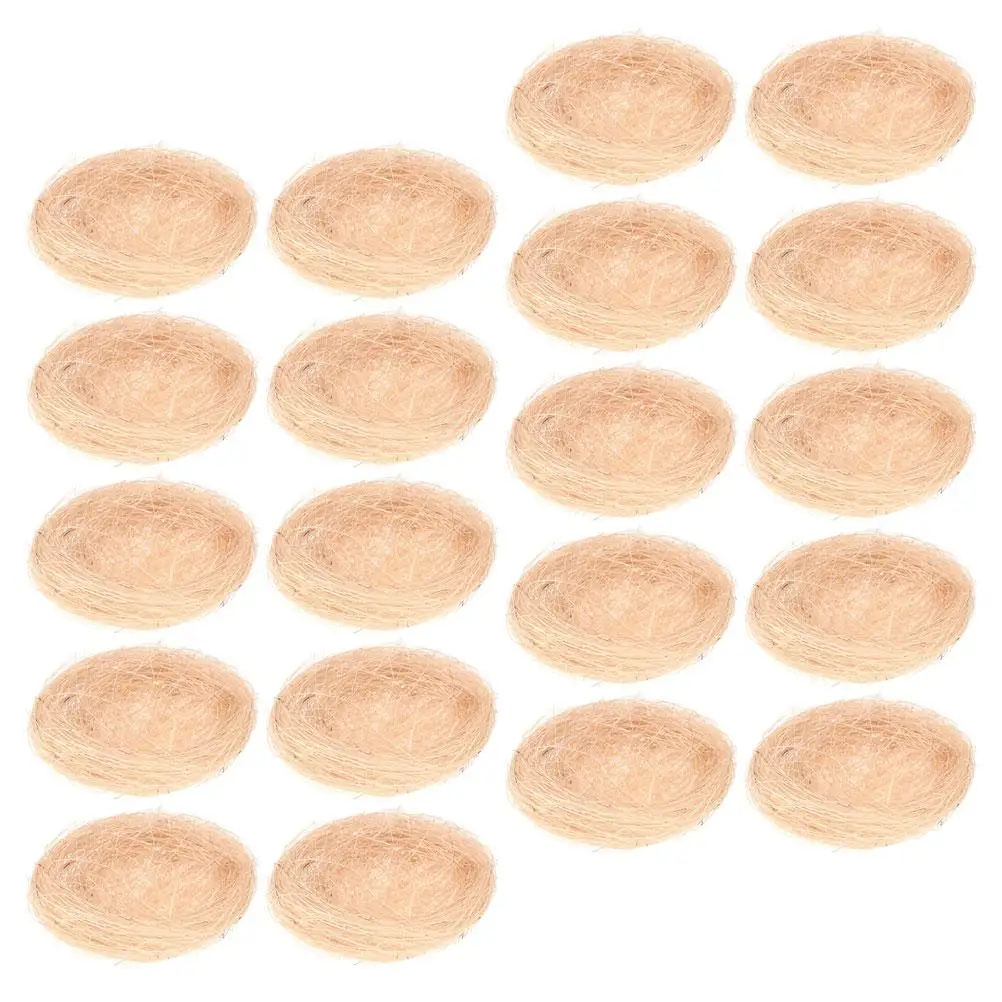 20 Pcs Bird Nests Decorations Material Home Ornament Party Wedding Easter Cold Dish Accessories Pet Supplies
20 Pcs Bird Nests Decorations Material Home Ornament Party Wedding Easter Cold Dish Accessories Pet Supplies