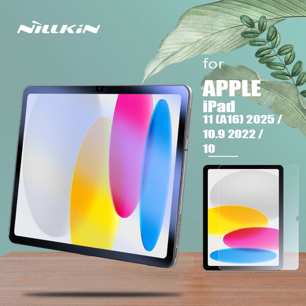 Для Apple iPad 11 (A16) 2025 Nillkin Glass V + Ультратонкая защитная пленка из закаленного стекла с защитой от синего света для iPad 10/10,9 2022
Для Apple iPad 11 (A16) 2025 Nillkin Glass V + Ультратонкая защитная пленка из закаленного стекла с защитой от синего света для iPad 10/10,9 2022