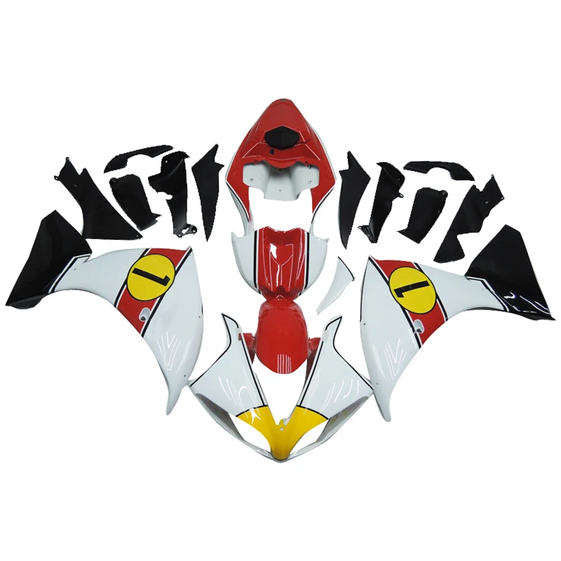 Motorcycle Bodywork Set for Yamaha YZF R1 2009 2010 2011 ABS Plastics Full Fairings Kit High Quality Injection Mold Accessories
Motorcycle Bodywork Set for Yamaha YZF R1 2009 2010 2011 ABS Plastics Full Fairings Kit High Quality Injection Mold Accessories