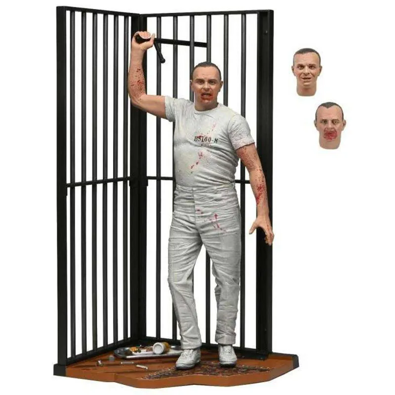 The Silence of the Lambs Hannibal Lecter Jailbreak Action Figure Escape Version PVC Collectible Model Toy Tabletop Decor
The Silence of the Lambs Hannibal Lecter Jailbreak Action Figure Escape Version PVC Collectible Model Toy Tabletop Decor