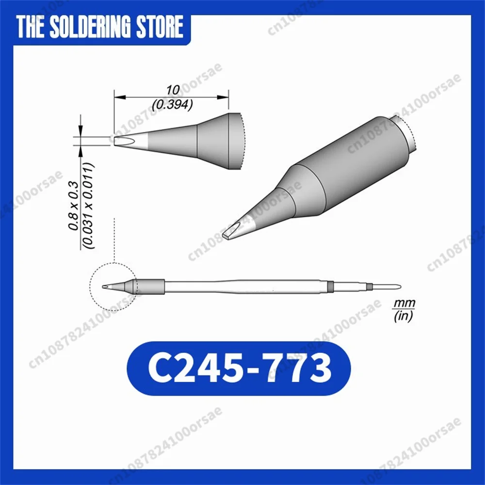 C245 773 Cartridge for JBC SUGON AIFEN A9/A9pro T245 Soldering Handle, жало C245 Tip Replacement Accessory Tool
C245 773 Cartridge for JBC SUGON AIFEN A9/A9pro T245 Soldering Handle, жало C245 Tip Replacement Accessory Tool